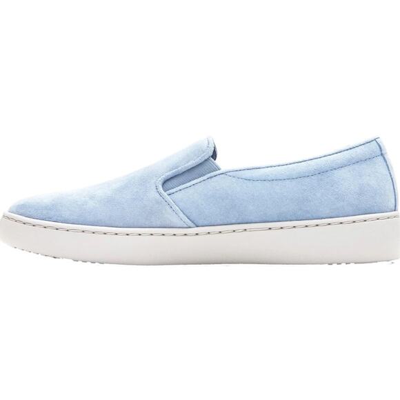 NWT women's Vionic Avery Pro Non-Slip Light Blue Suede shoes 7.5 - Picture 3 of 8